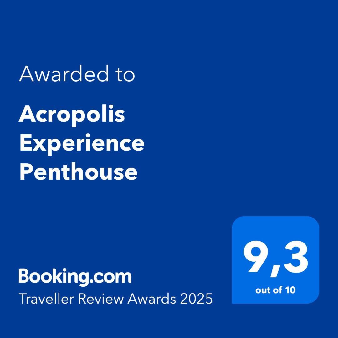 Apartamento Acropolis Experience Penthouse Atenas Exterior foto